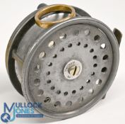 J S Sharpe Ltd Aberdeen Perfect style alloy salmon fly reel 3 7/8
