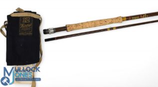 Hardy Alnwick Richard Walker Superlite Fibalite trout fly rod, 9ft 3