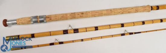 Hardy the Expert 13ft 3-piece cane coarse fishing rod, whole cane butt/middle, split cane spliced