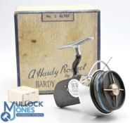 Fine Hardy Altex No.2, Mk1V spinning reel, LHW, Bakelite spool, retains all original finish, c/w
