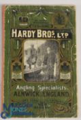 1914 Hardy Brothers Angling Guide & Catalogue, good-fair condition for age with wear to covers,