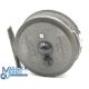 Hardy Viscount 140 Mk2 alloy fly reel, with early silk line, a large Hardy Selvyt reel bag - Image 2 of 2