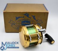 Penn International model 20 Tournament multiplier reel in fine condition, lever drag with preset,