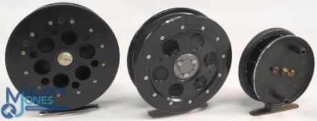 An Allbern alloy centre pin reel 3 ¾