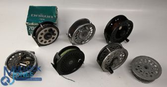 Shimano Altegra 7/8 fly reel, rear drag adjuster, a Berkeley, USA 3 ½