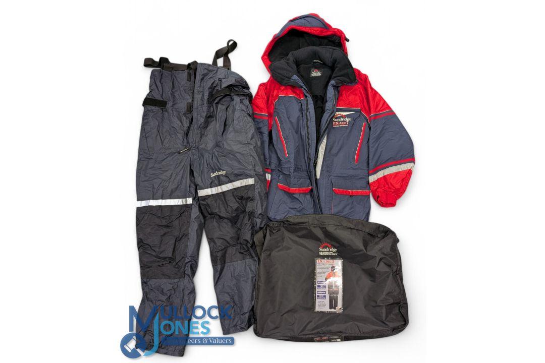 Sundridge En-Tec 3 Two Piece Floatation Suit - size L - in original storage bag G