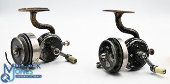 Unnamed Fosters Retailed threadline spinning reel, the Excelsis, LHW, manual half bail, rear drag