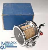 Penn Senator 12/0, model 116 big game reel, red handle, harness attachments, rod saddle clamp,