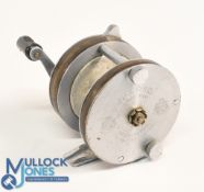 A-B-U Record Sport 2100 multiplier reel, made in Sweden, free spool, tensioner to front plate,