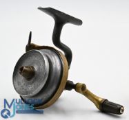 Illingworth No.2 casting reel, the alloy spool stamped 
