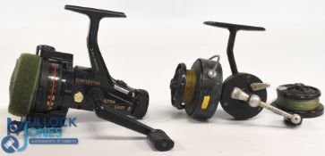 Abu Sweden Cardinal Ultra Cast 5 fixed spool reel, good bail, large rear spindle tensioner, very