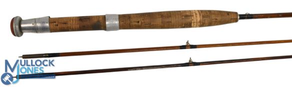 Millwards Flylite split cane trout fly rod, 7ft 2