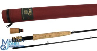 Orvis USA HLS graphite trout fly rod, 9ft 2pc line 7#, alloy uplocking reel seat with detachable