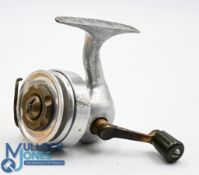 Scarce Universal Threadex Patent 34721, alloy spinning reel with brass fittings, working half bail &