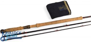 Hardy Alnwick Deluxe graphite salmon fly carbon rod: 12ft 6