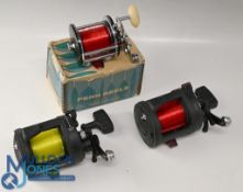 Penn 160 Beach master multiplier reel, good condition, with box, a Fladen Chieftain 30 multiplier