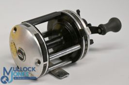 Abu Ambassadeur 6500C multiplier, large twin handles, rim slide on/off check, good free spool, light