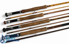 Unnamed split cane trout fly rod 8ft 6