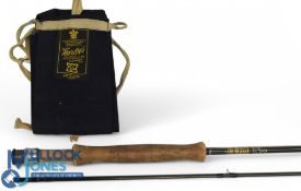 Hardy Alnwick Favorite graphite carbon trout fly rod 9ft 2pc line 6/7#, alloy uplocking reel seat,