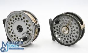 An LRH Lightweight Silent Check alloy fly reel, 3 1/8