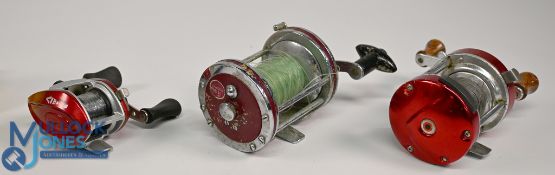 Shakespeare 2151 multiplier counter balanced 'T' handle, spindle tensioner, on/off check, good