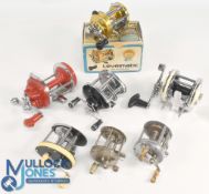 A collection of multiplier reels, all complete, some may need attention, as follows: Penn 930