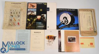 A lot of Hardy's mixed Catalogues and Ephemera to include a Fly Dressers Guide by John Veniard