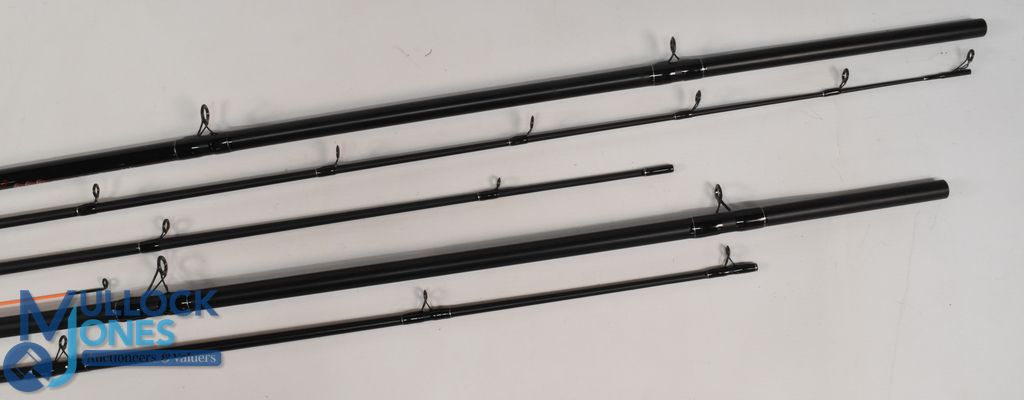 Argenta-X Barbel Twin Top carbon rod, 11ft 2pc with spare tip, 32" composite handle with uplocking - Image 2 of 3