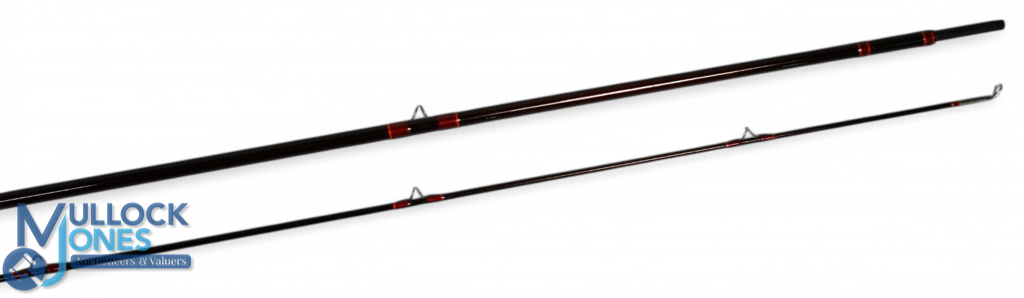 Hardy Alnwick Graphite Deluxe carbon trout fly rod: 9ft 2pc line 6/7#, alloy uplocking reel seat and - Image 2 of 3