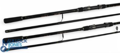 Fusion Expert CK carbon carp rod, 12ft 2pc 3lb, composite grip, uplocking reel seat, lined rings