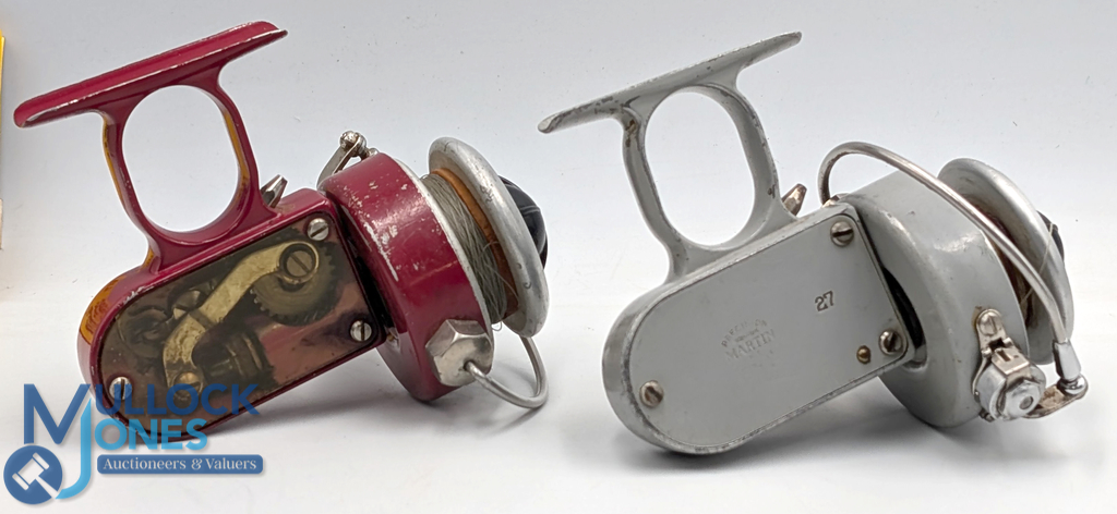 Martin, USA Precision Mohawk 27 vintage spinning reel, full bail arm, tight to wind (could be - Image 2 of 2