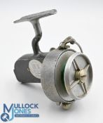 Hardy Altex No.2 MkV spinning reel, good spring bail, LHW folding handle, body retains good original