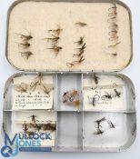 41x Hand tied Flies from the Pryce-Tannatt personal Collection - features hand tied trout flies,