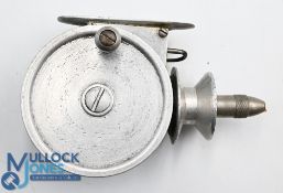 Palace Superb alloy threadline casting reel, early trout size model, with no engraving or transfer