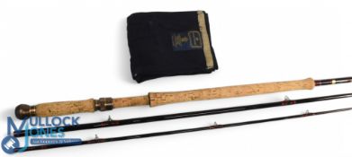 Hardy Alnwick Graphite Deluxe salmon carbon fly rod 13ft 9