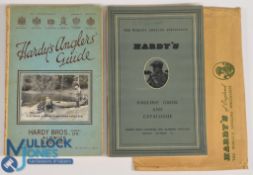 Hardy's Anglers' Guide 1952 & 1954, good condition with some small wear, marks to the 1952