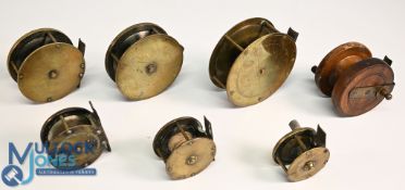 Mixed selection of Brass Reels - from sizes 2