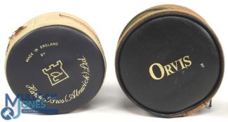 A pair of manufacturers zipped cases, as follows: Hardy - good zip. Orvis - good zip (2)