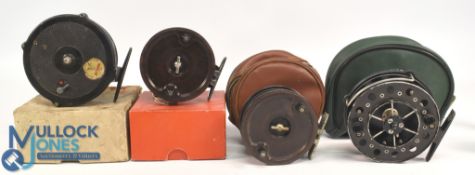 Allcocks Aerialite Bakelite RHW swimming reel B121, 3 ¾