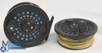 Scientific Anglers System 2 alloy salmon fly reel 10/11#, with spare spool, 3 3/4