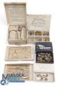 Collection of Farlow's Ephemera including contratac fishing line treatment in maker's original