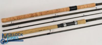 Unnamed carbon barbel/carp rod, 12ft 2pc, 1 ½ lb test curve with 20