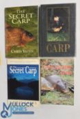 Four Carp Fishing Books to include - The Carp Catcher Book 1984 Peter Mohan & Kevin Maddocks, The