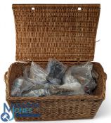 Large trunk style wicker basket 27