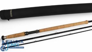 Daiwa Exceler EX 14010-3 carbon salmon fly rod, 18ft 3pc line 9/10#, 26