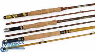 Abu Abulon hollow glass trout fly rod, 8ft 6