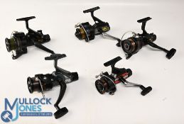 Three Silstar FX40 & 40b rear drag reels, and 2x DAM reels, Quick 30 Pirate and Clipper 011, all