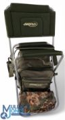 Airflow Folding Fishing Seat/Backpack, with multi pockets, plus a Jack Pyke Fishing Mesh vest size