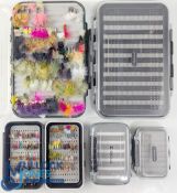 Selection of Reservoir Flies (#160) features Boobies, Damsels, Nomads, Blobs et al, all contained