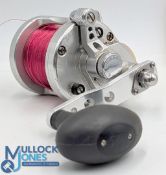 Avet reels USA, MC Cast alloy fly reel, LHW, lever drag with preset. Ratchet tension controls to